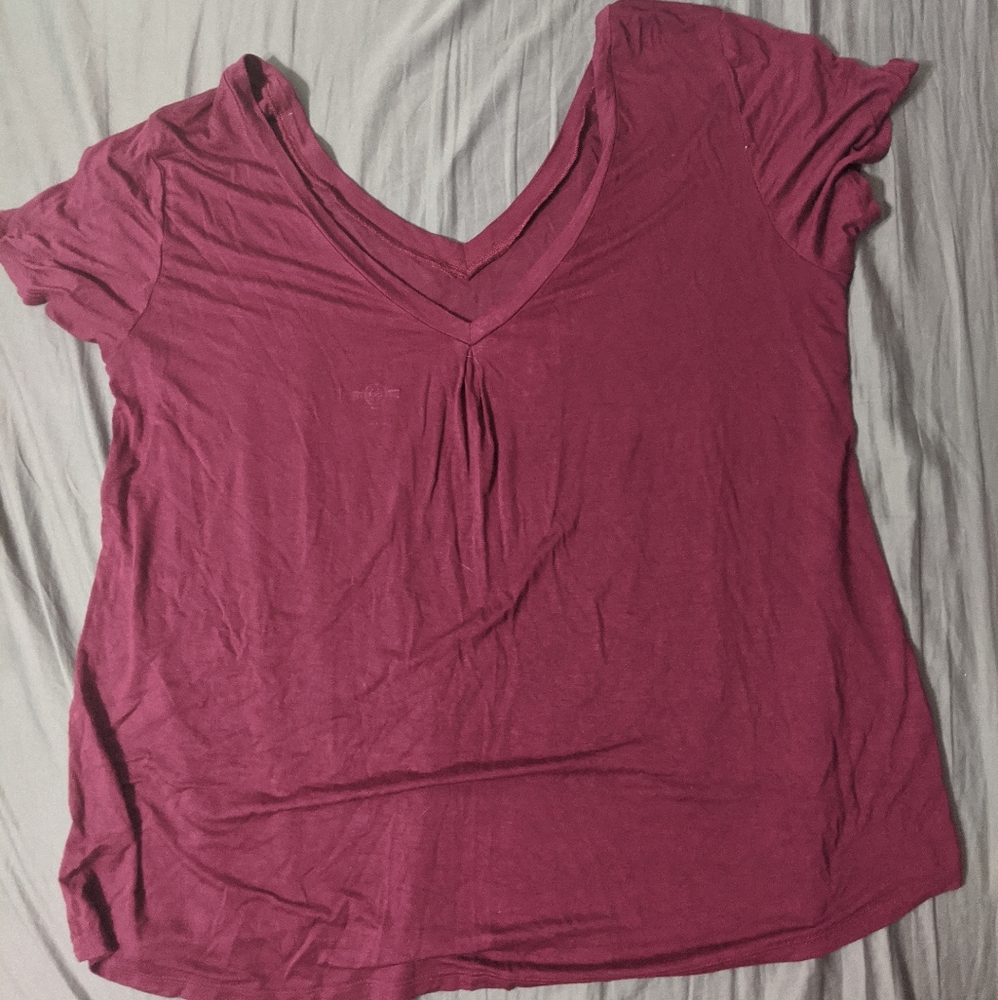 V neck shirt